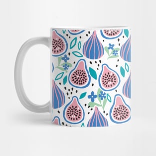 Abstract Figs Fruit Seamless Pattern Mug